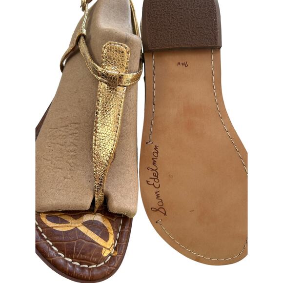 Sam Edelman Women's Gigi Thong Sandal Size 7.5 W | Lightweight Summer Essential - Picture 7 of 8